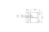 BOSCH 0 986 460 346 Brake Pad Set, disc brake
